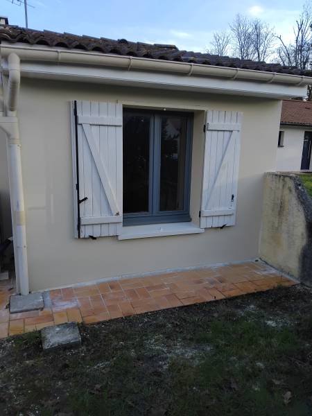 Travaux d'assèchement des murs, traitements des sels et rénovation en enduit à Martignas