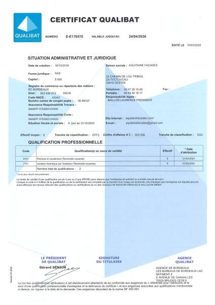 6111 : peinture et ravalement