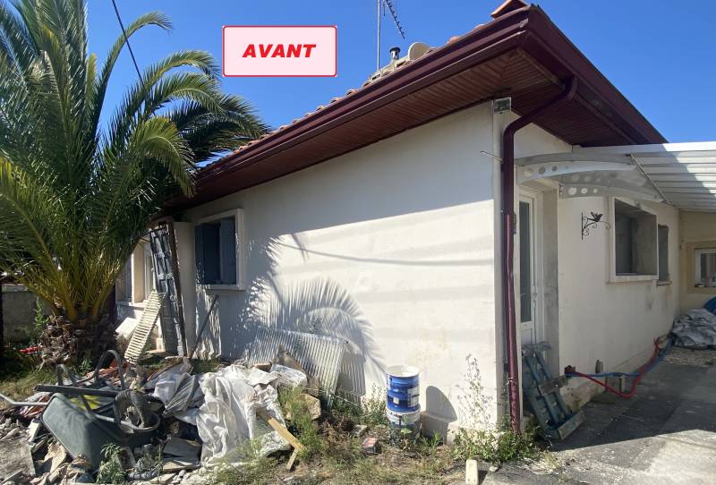Pose isolation par l'extérieur sur façades d'une maison en Gironde