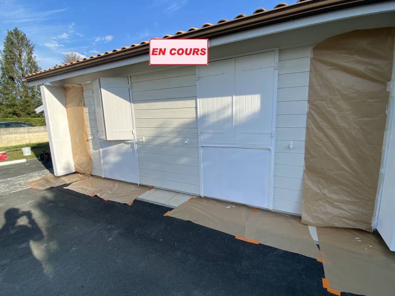 Travaux de façades sur le bassin d'Arcachon