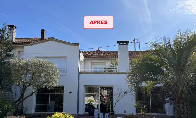 Rénovation façades avec fissures à Bordeaux